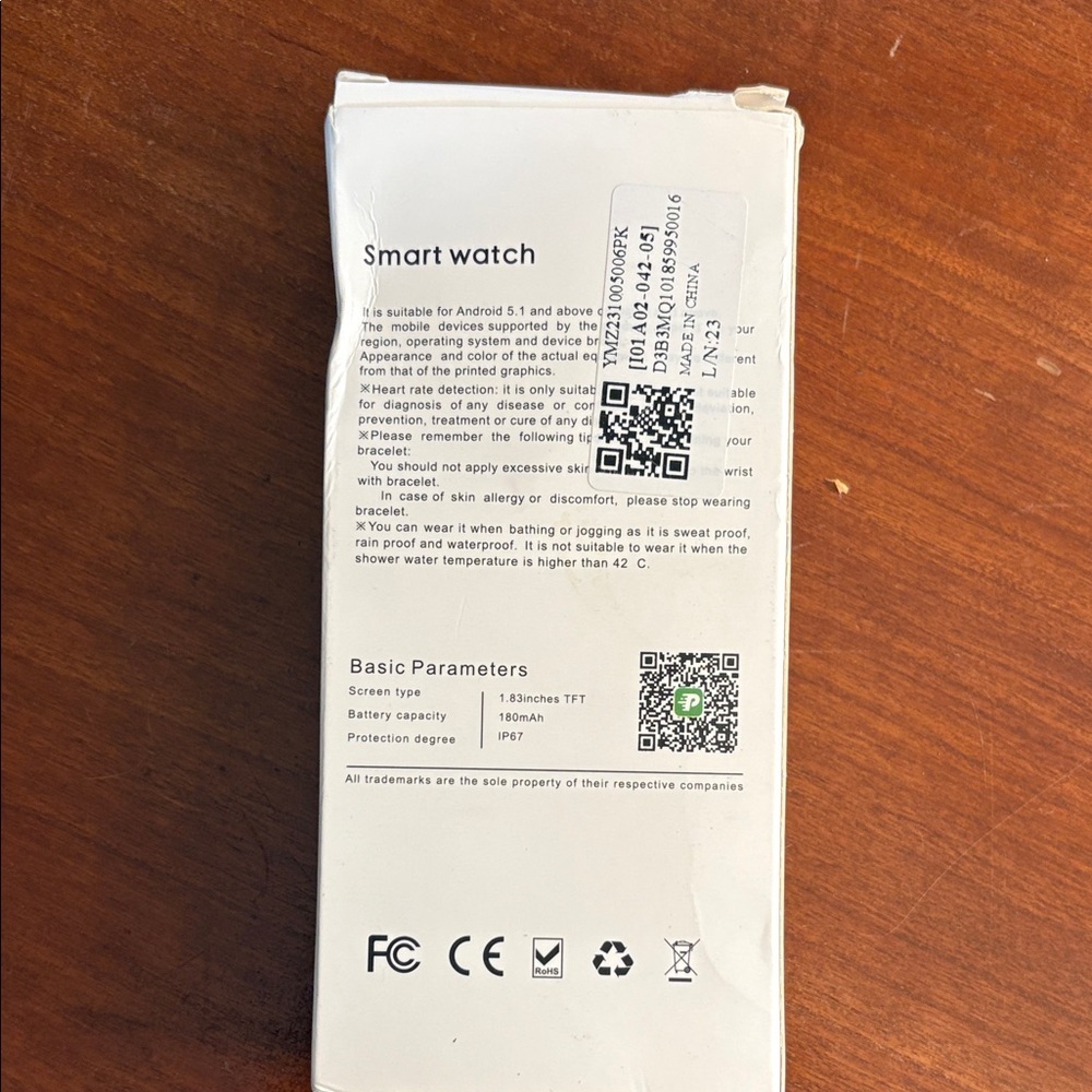 GT20 Smartwatch - pink NWT - Picture 2 of 8